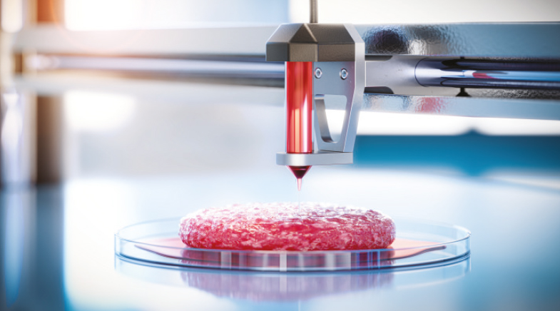 3D-printed food is now on the menu