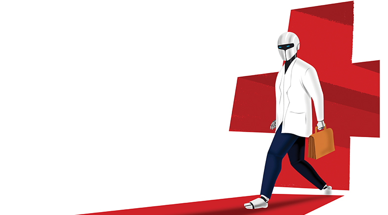 Dr Bot wields the scalpel