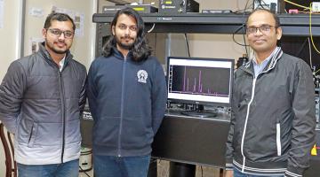 Moves like light, acts like matter