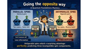 Opposites align, save resources