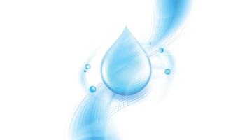 Airflow and water droplets